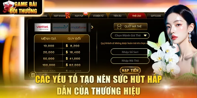 Các yếu tố tạo nên sức hút hấp dẫn của thương hiệu