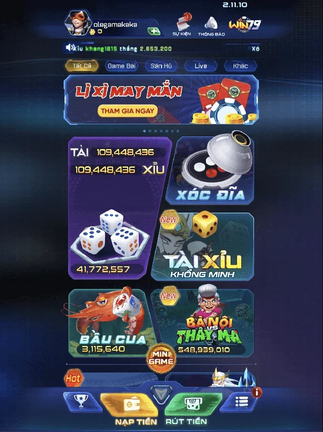 Win79 - Game Bài Đổi Thưởng Với Giao Diện Đẹp Mắt